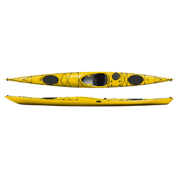 designkayaks endless pe model sea kayak combined view color yellow sun